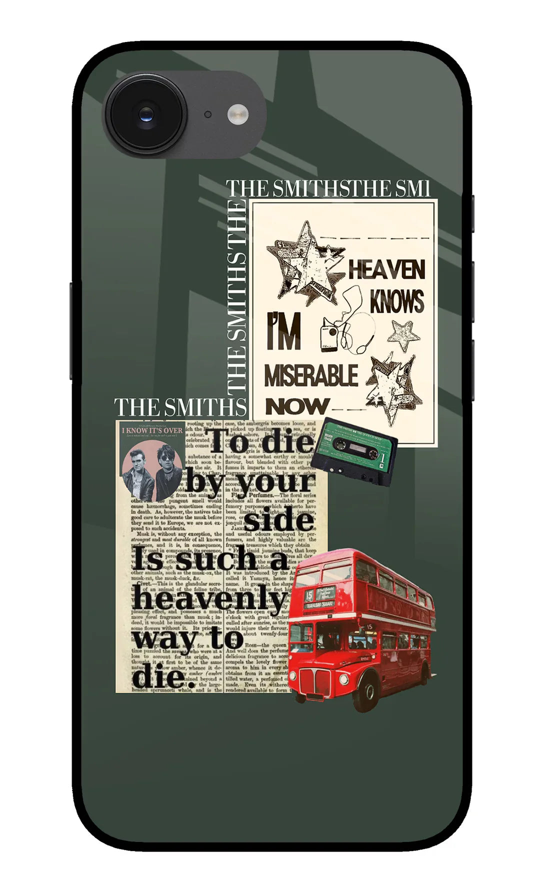 The Smiths iPhone 16e  Back cover