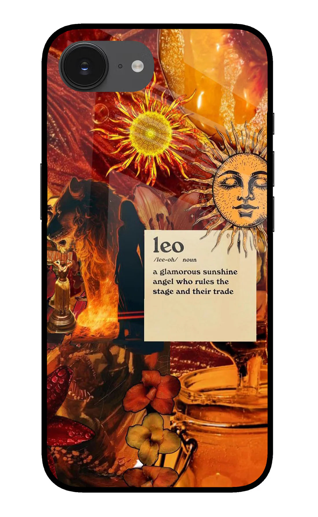 Leo Zodiac iPhone 16e  Back cover