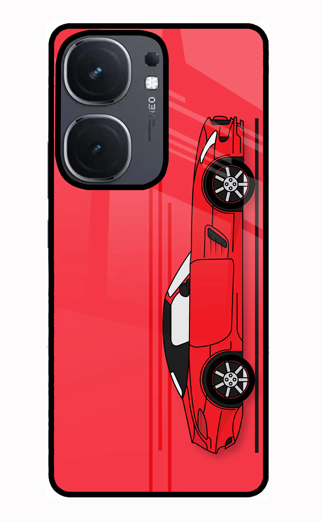 Red Velocity IQOO Neo9 Pro Back cover