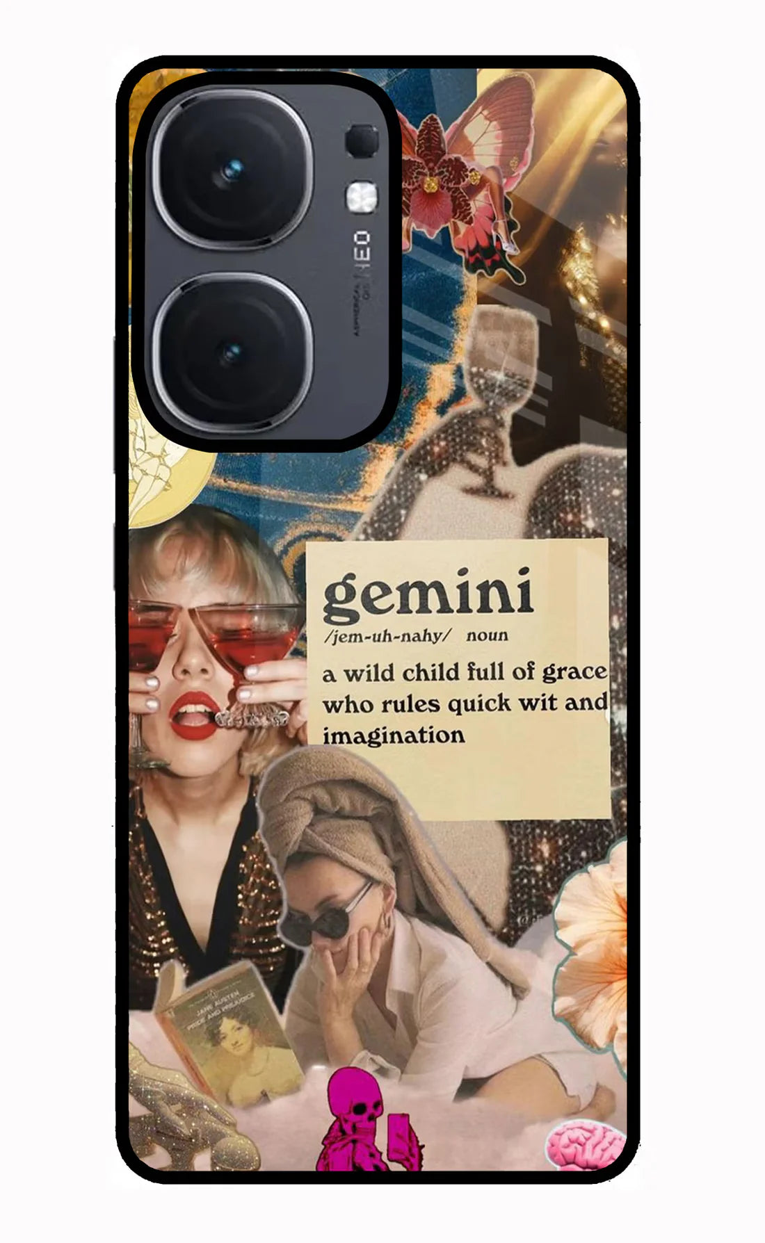 Gemini Zodiac IQOO Neo9 Pro Back cover