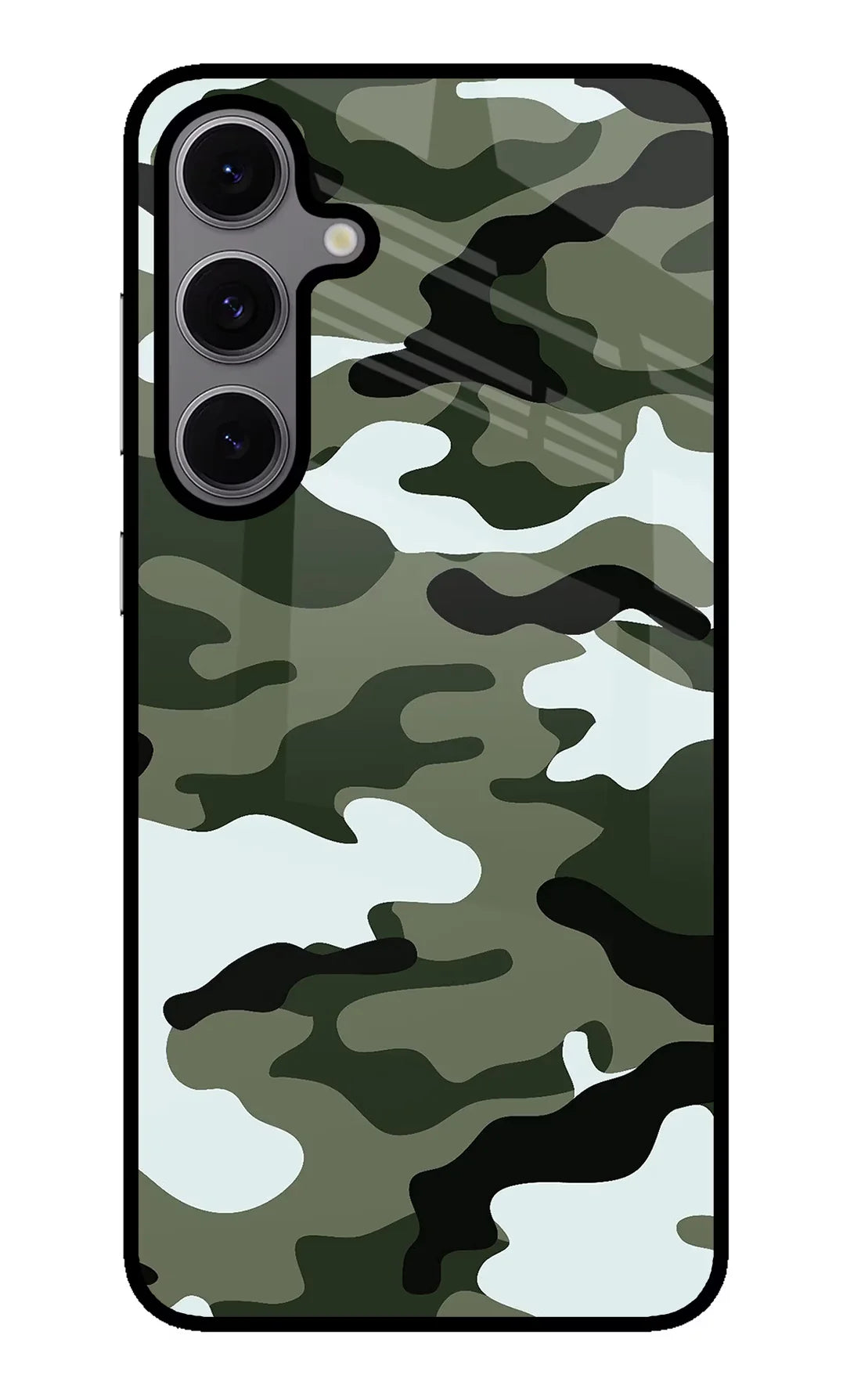 Camouflage Samsung S24 FE 5G Back cover