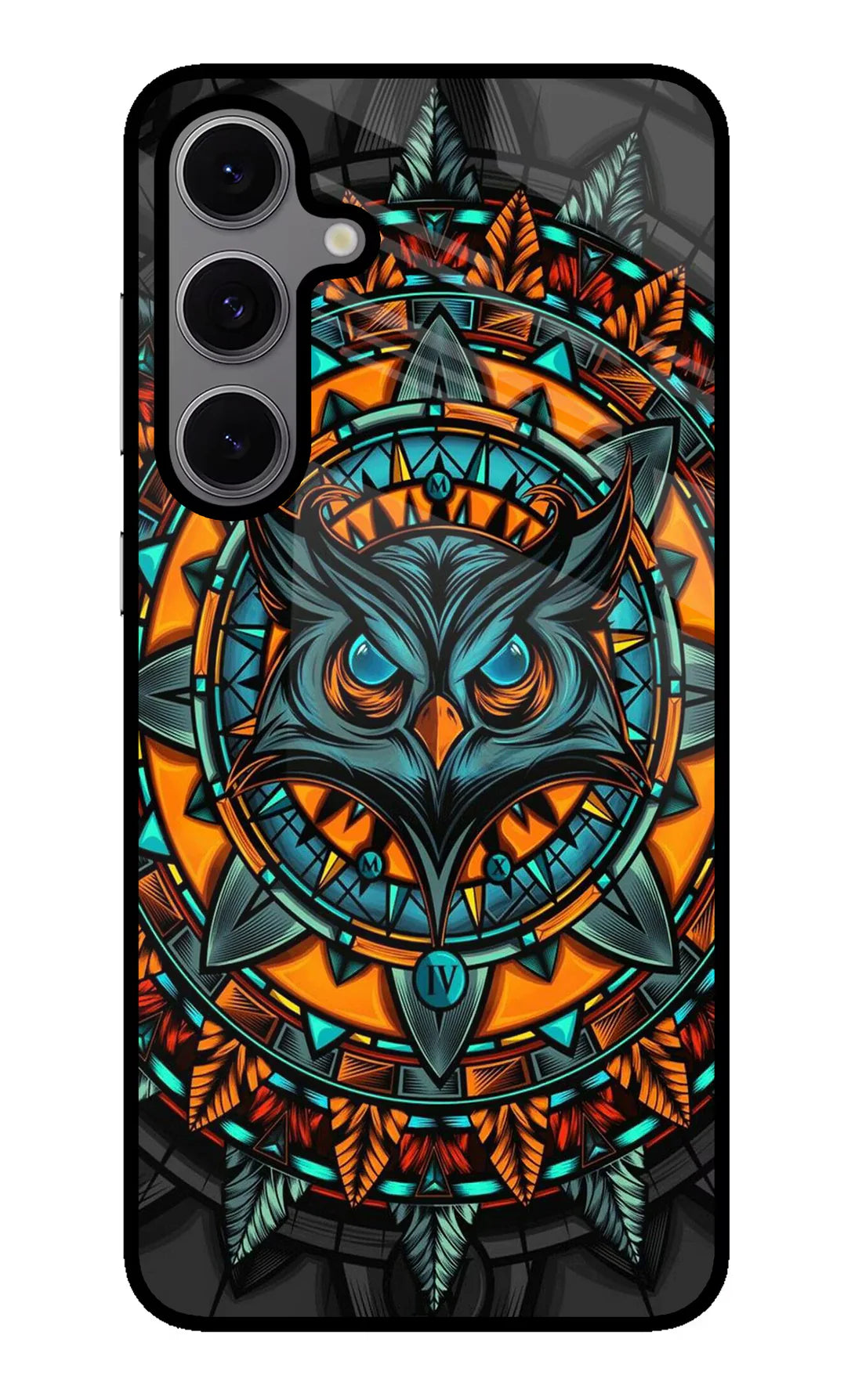Angry Owl Art Samsung S24 FE 5G Back cover