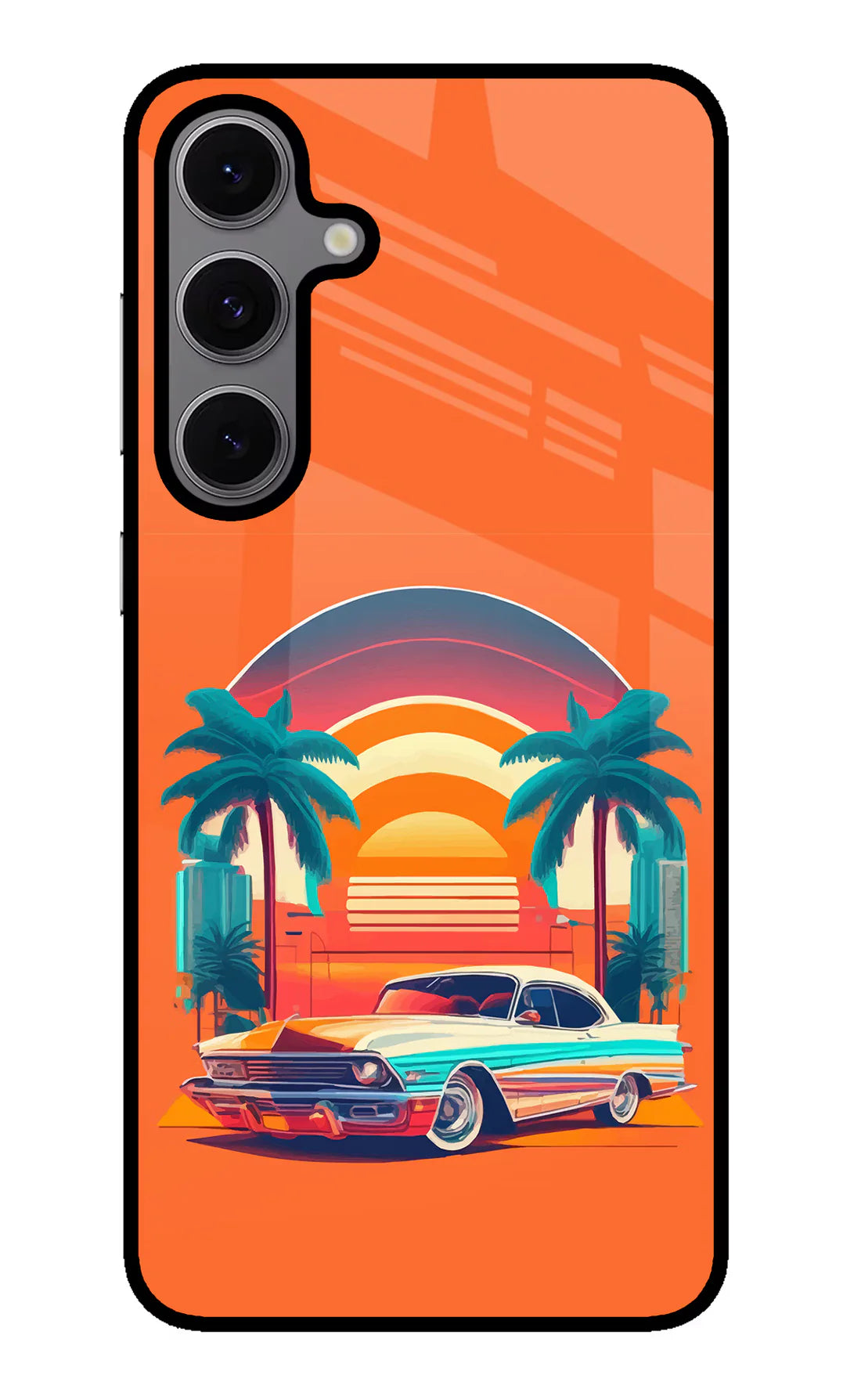 Palm 80s Drive Samsung S24 FE 5G Back cover