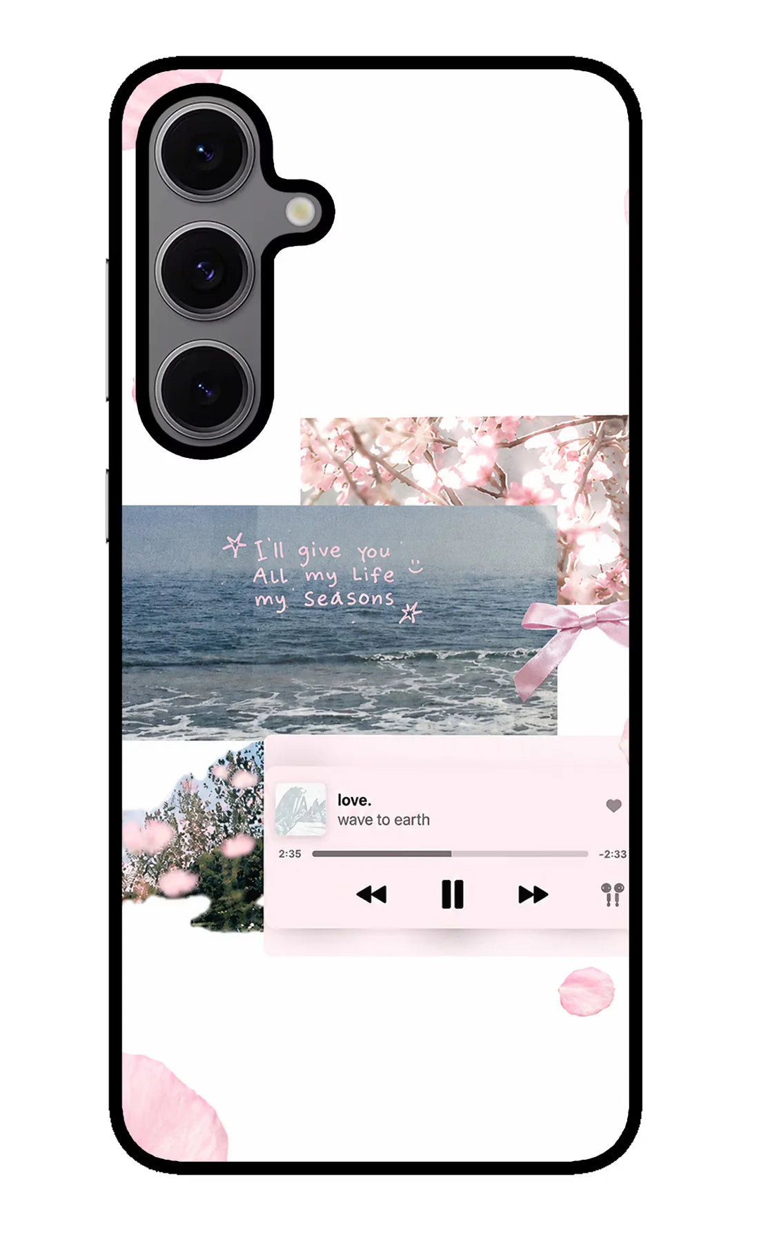 Wave to earth Samsung S24 FE 5G Back cover