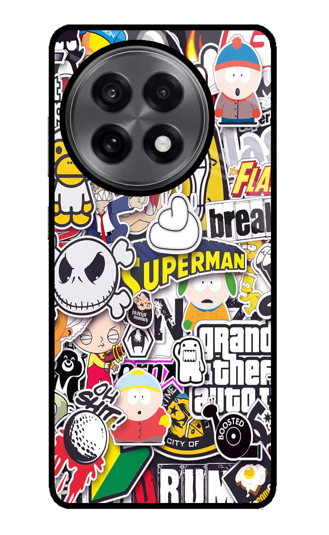 Sticker Bomb OnePlus 13R Back cover