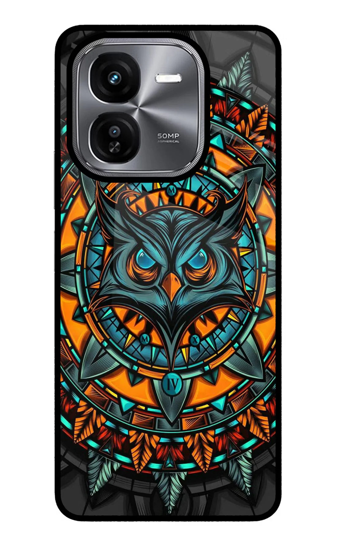 Angry Owl Art iQOO Z9X Back cover
