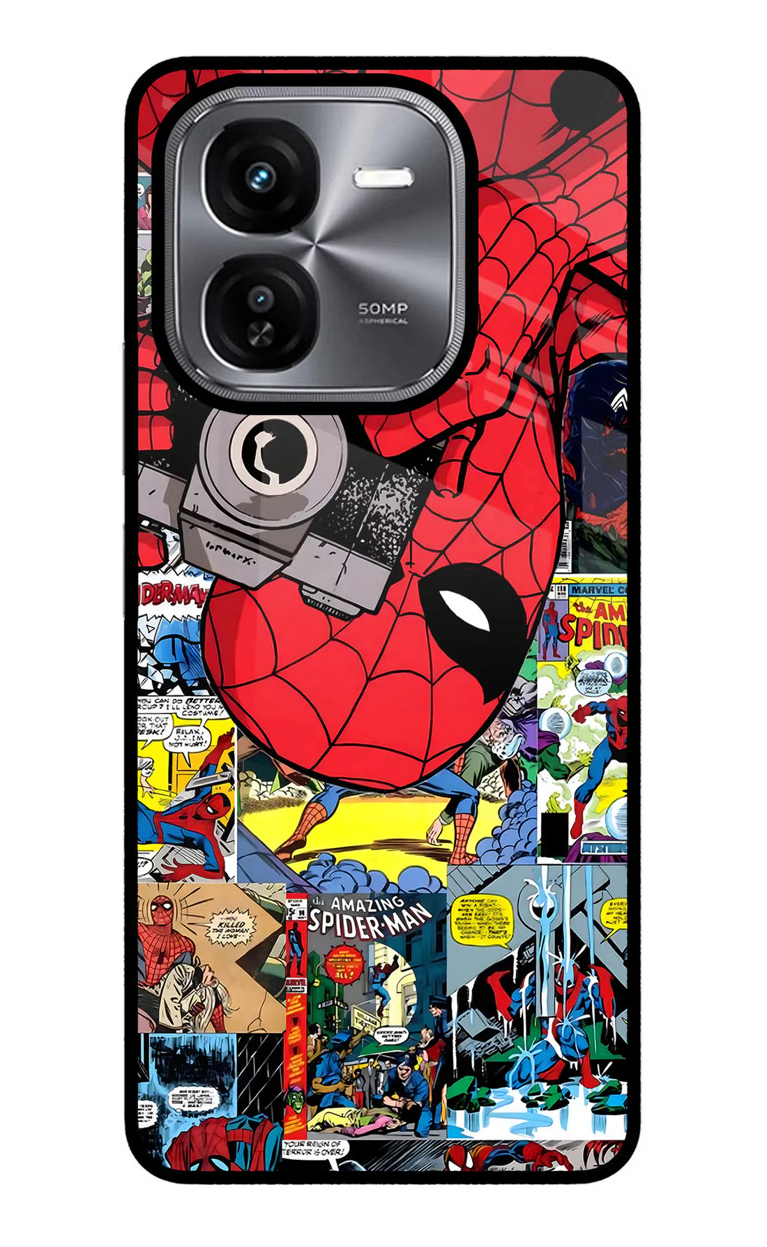 Spider Man iQOO Z9X Back cover