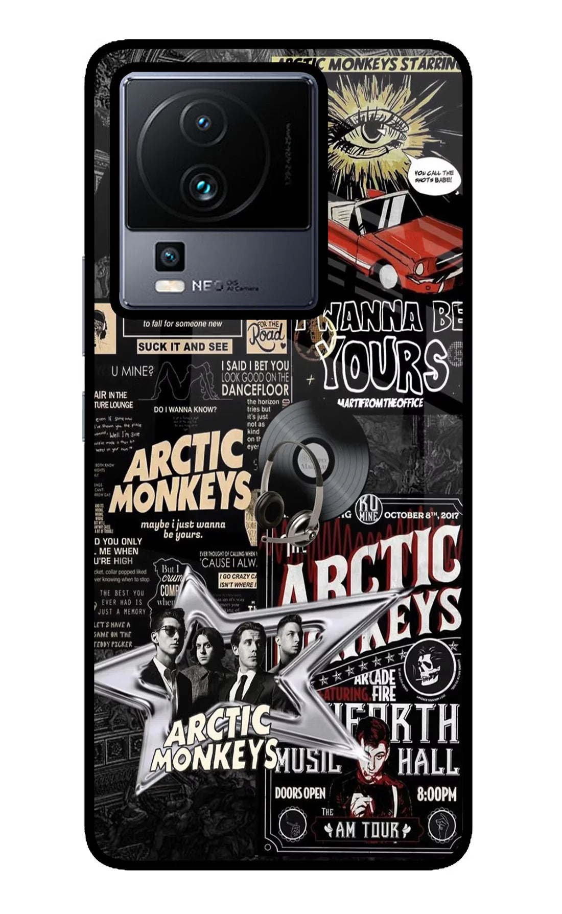 Arctic Monkeys iQOO Neo 7 Back cover