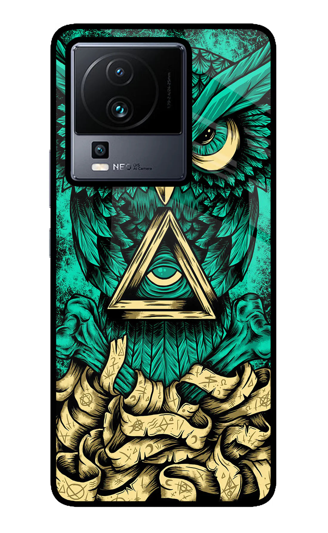 Green Owl iQOO Neo 7 Pro Back cover