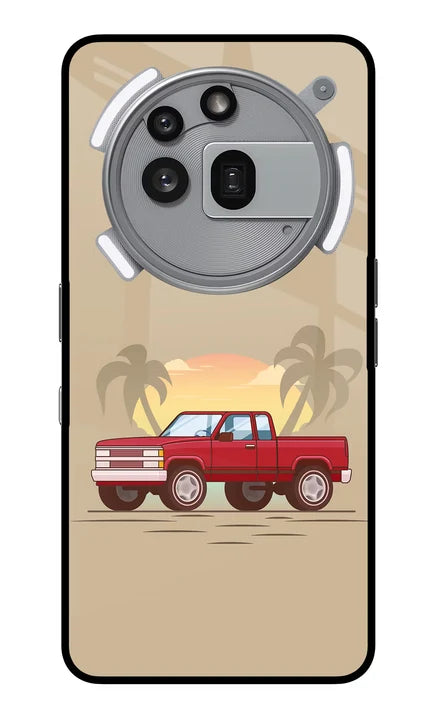 Desert Classic Drive Nothing Phone 3a Pro Back Cover