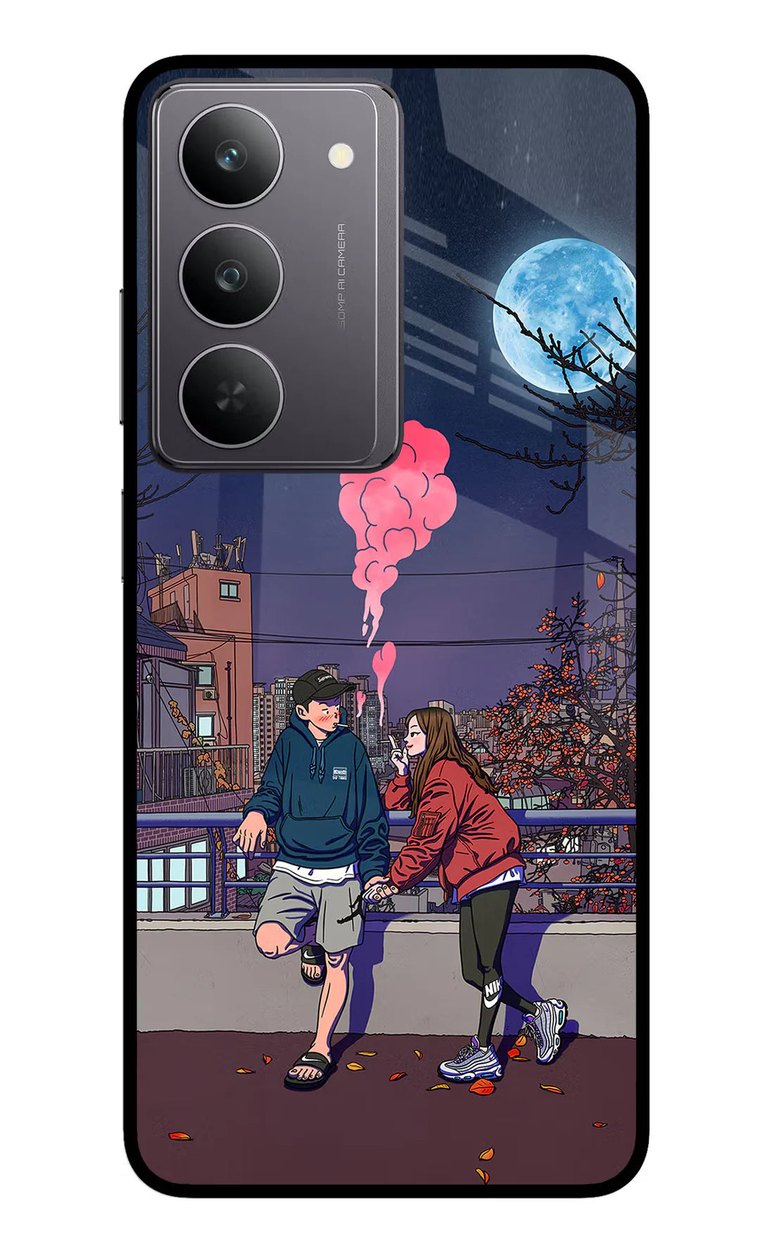 Chilling Couple Realme 14x 5G/Realme P3x Back cover