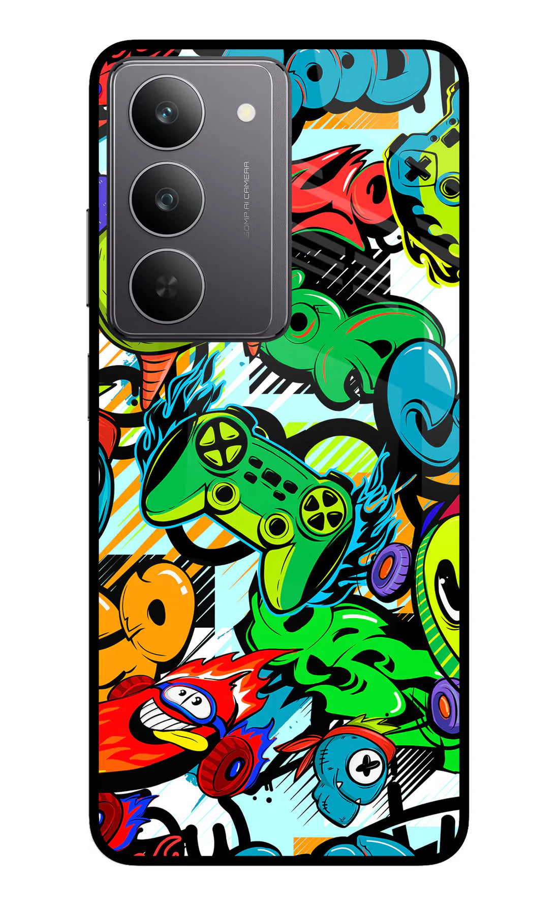 Game Doodle Realme 14x 5G/Realme P3x Back cover