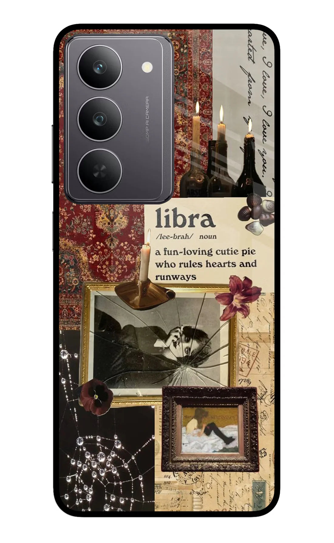 Libra Zodiac Realme 14x 5G/Realme P3x Back cover
