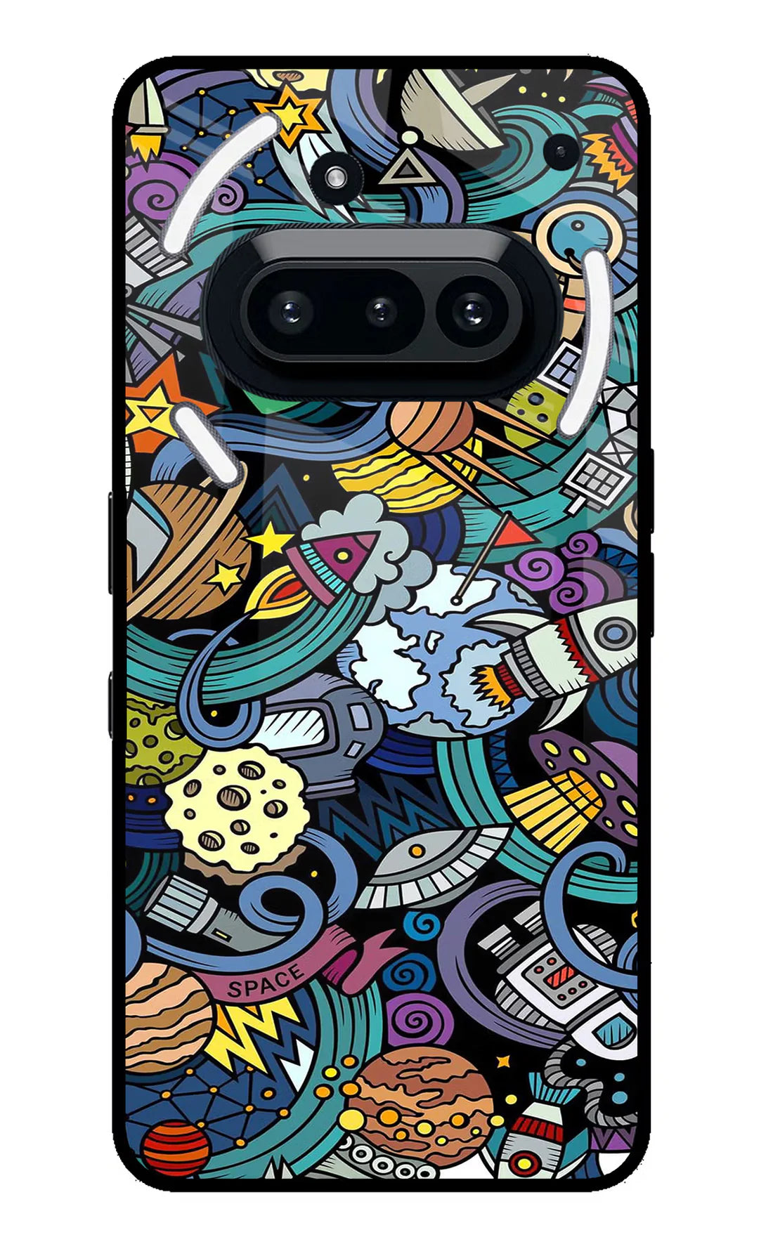 Space Abstract Nothing Phone 3A  Cover