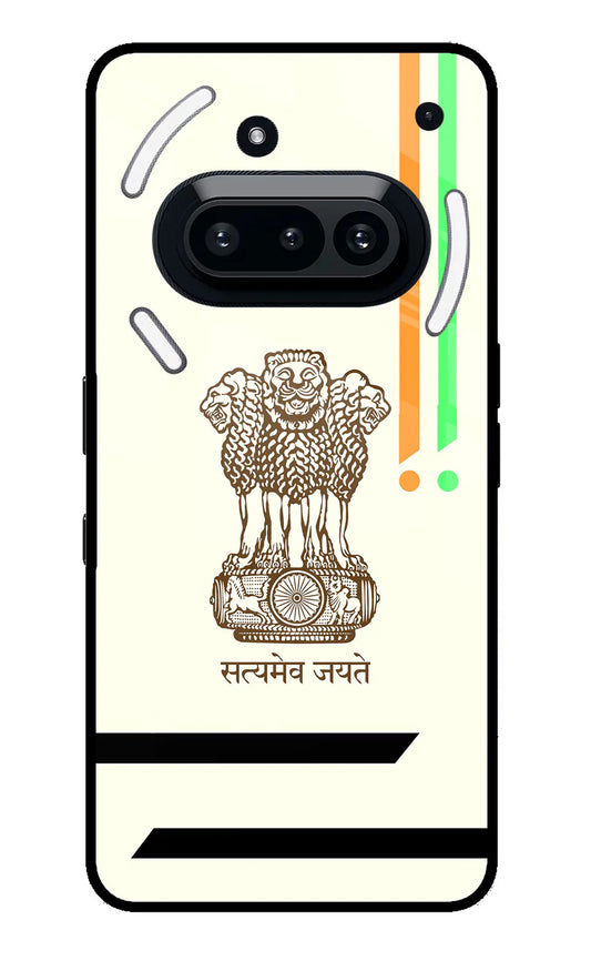 Satyamev Jayate Brown Logo Nothing Phone 3A Cover