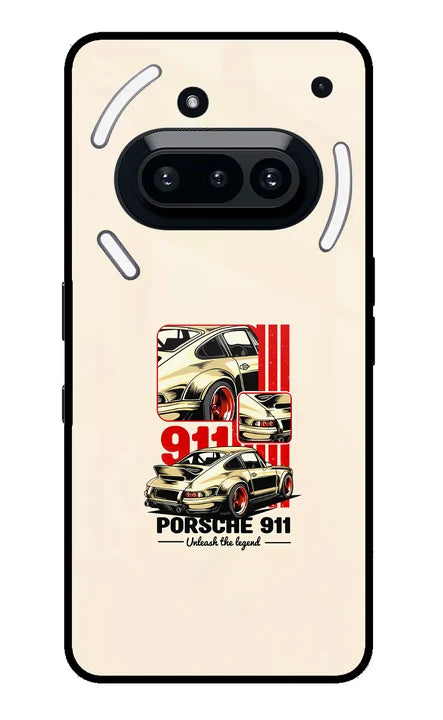 Classic Porsche 911 Nothing Phone 3A Back Cover