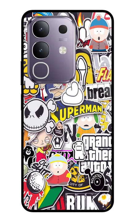 Sticker Bomb Vivo T4x 5G Back Cover