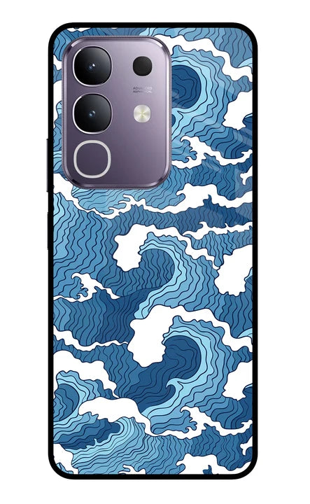 Blue Waves Vivo T4x 5G Back Cover