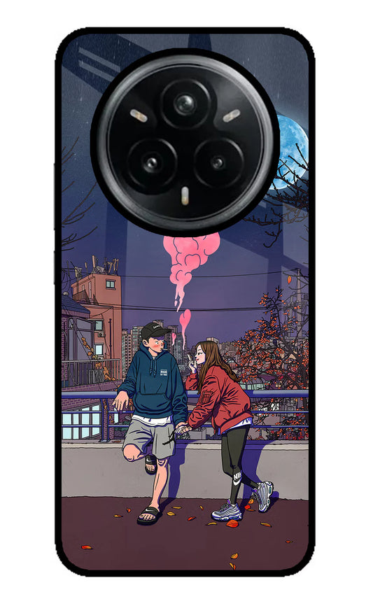 Chilling Couple Realme 14 Pro Plus 5G Back cover