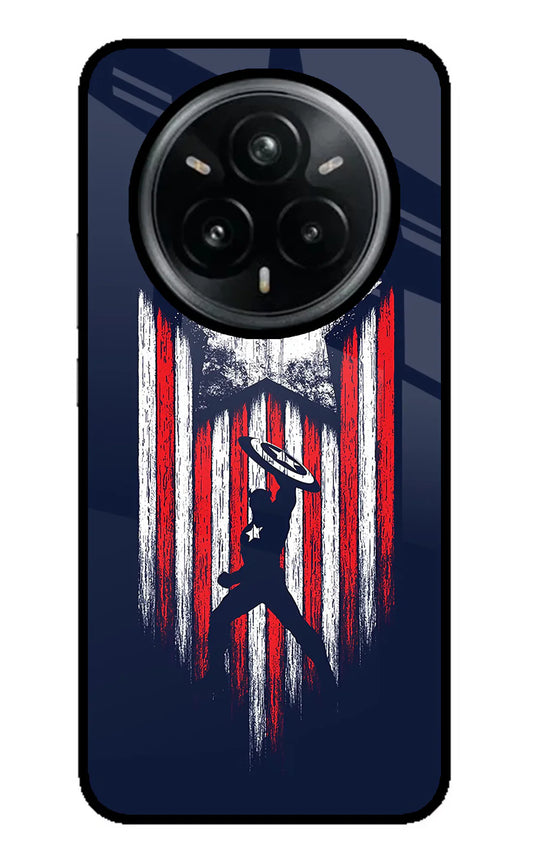 Captain America Marvel Art Realme 14 Pro Plus 5G Back cover