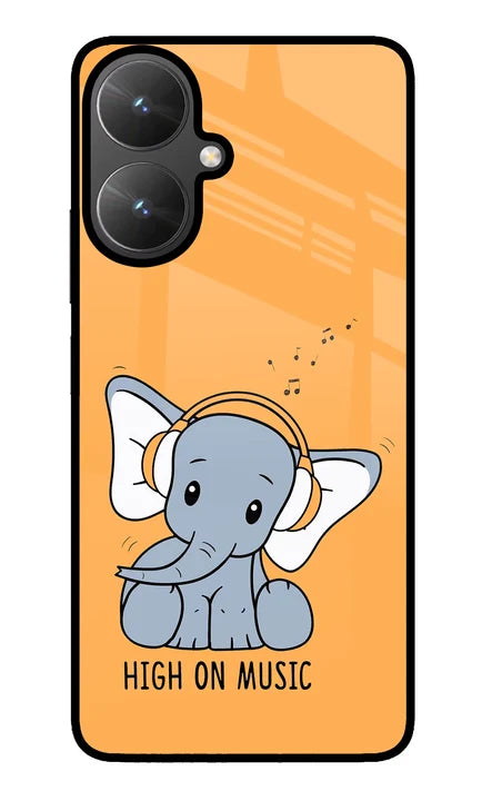 High On Music Poco M6 5G Back Cover