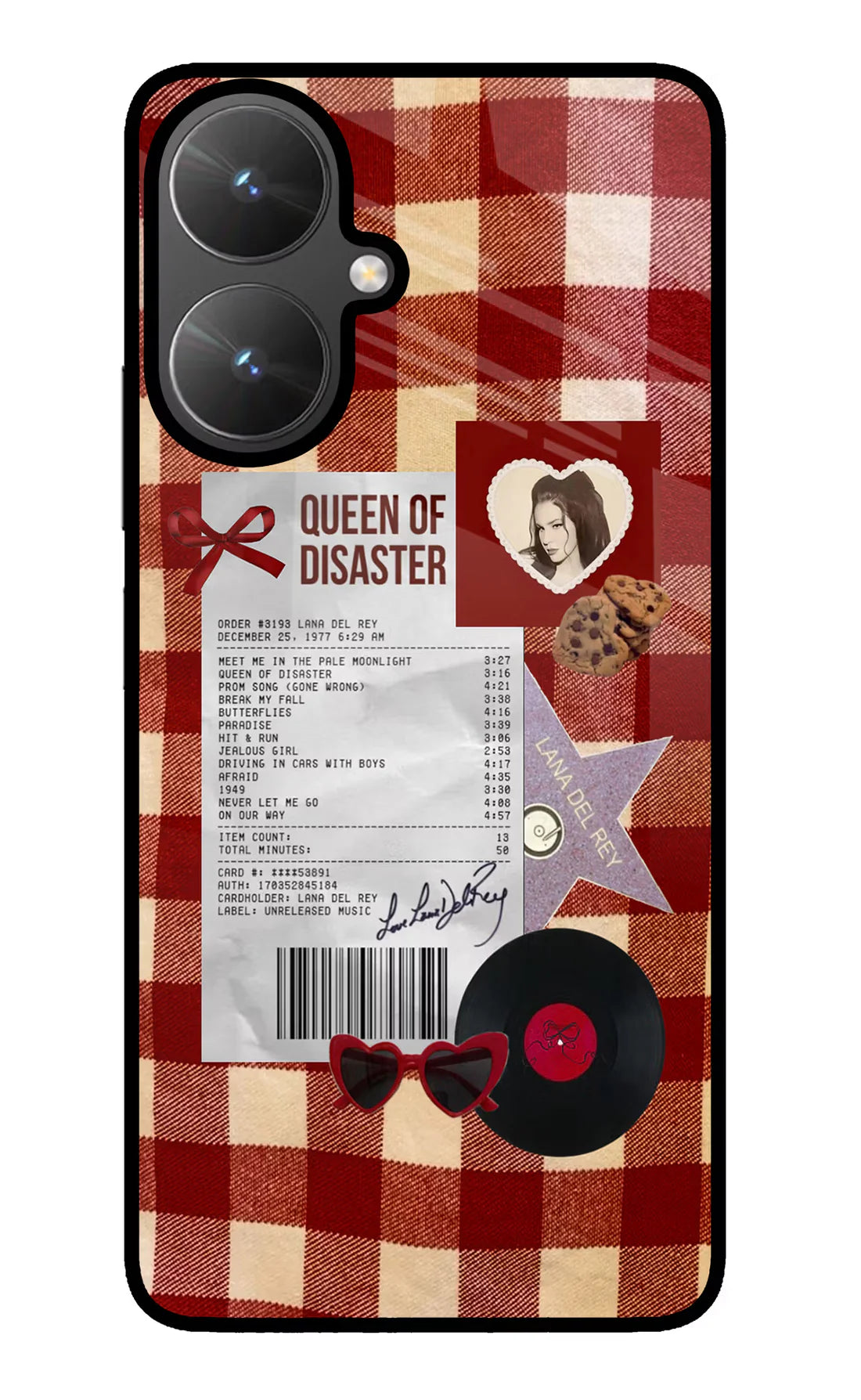 Queen of Disaster Poco M6 5G Back cover