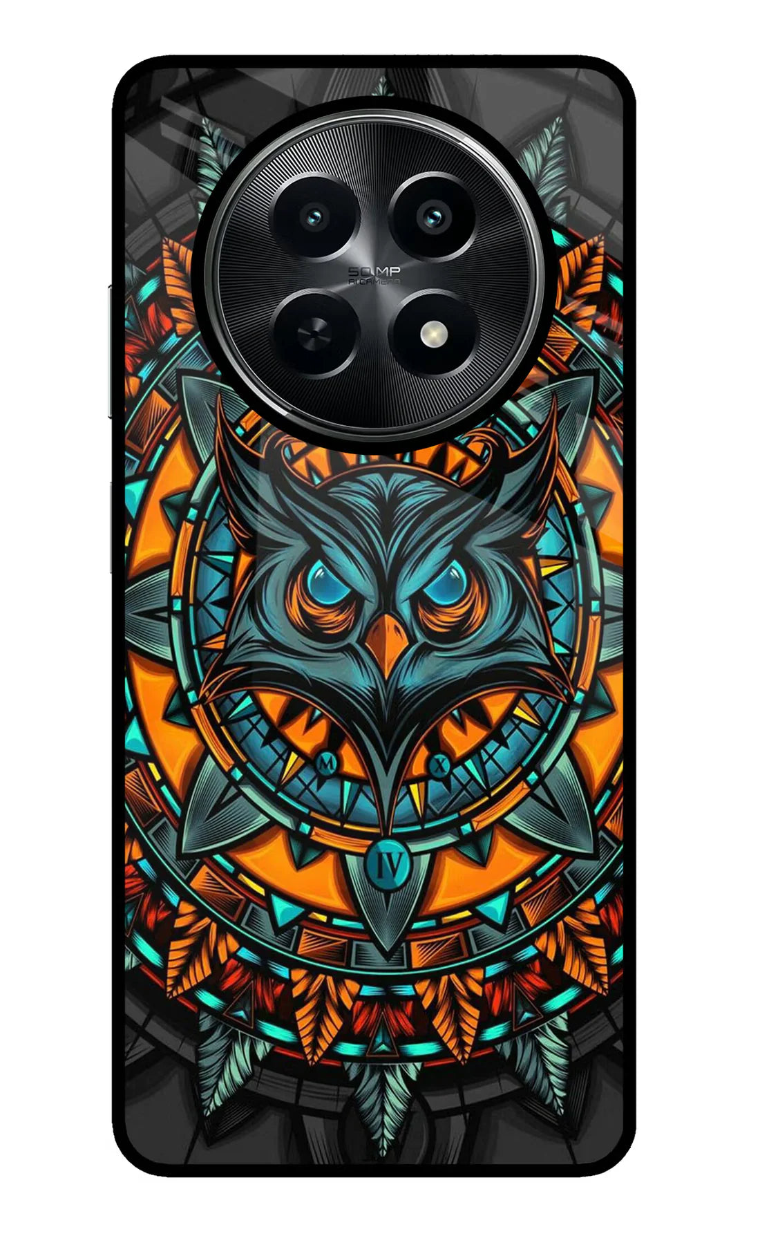 Angry Owl Art Realme C65 5G Back cover