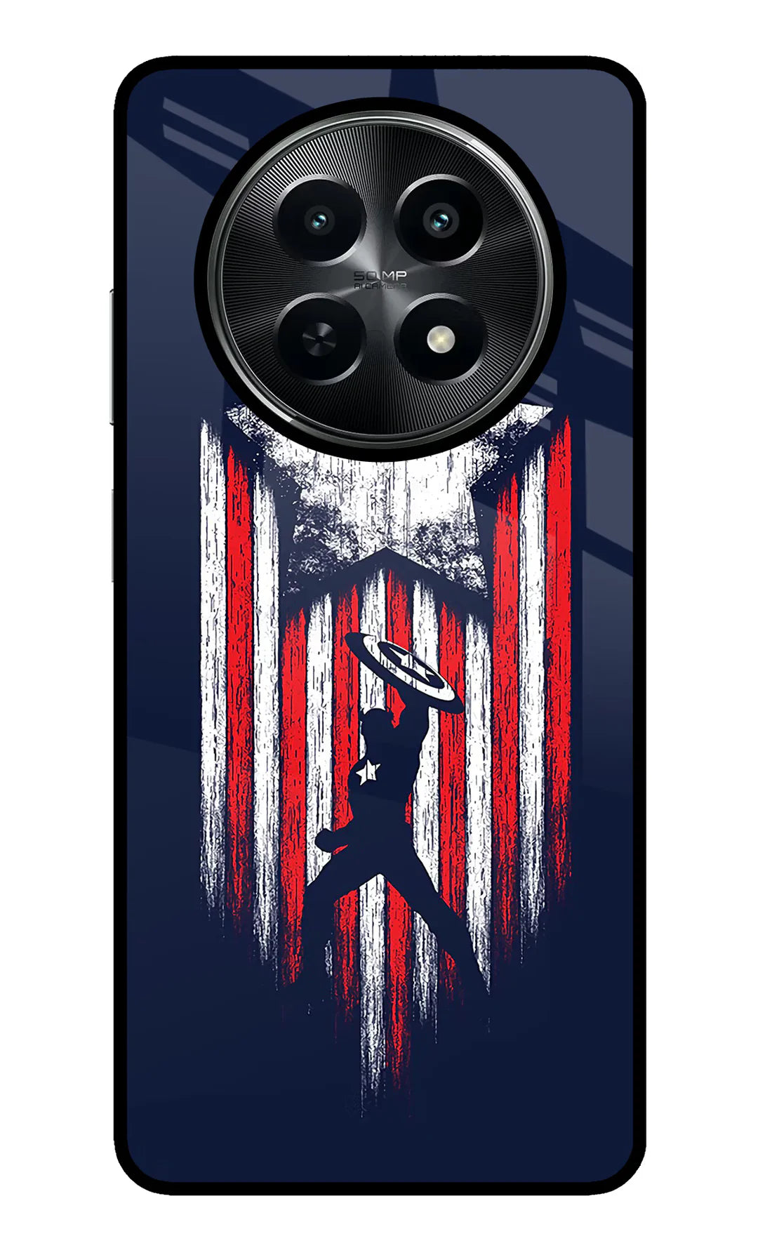 Captain America Marvel Art Realme C65 5G Back cover