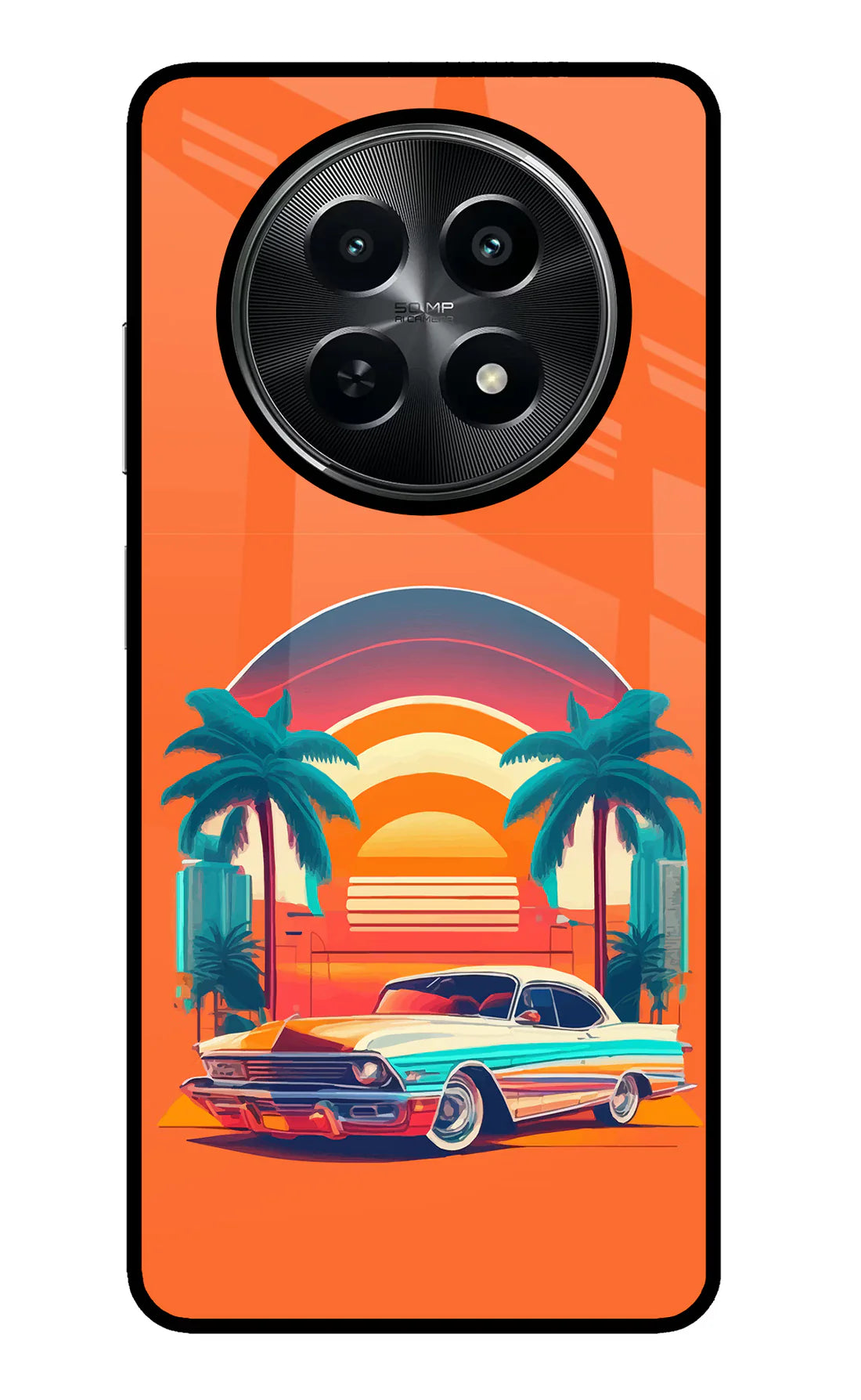Palm Drive 80s Realme C65 5G Back cover