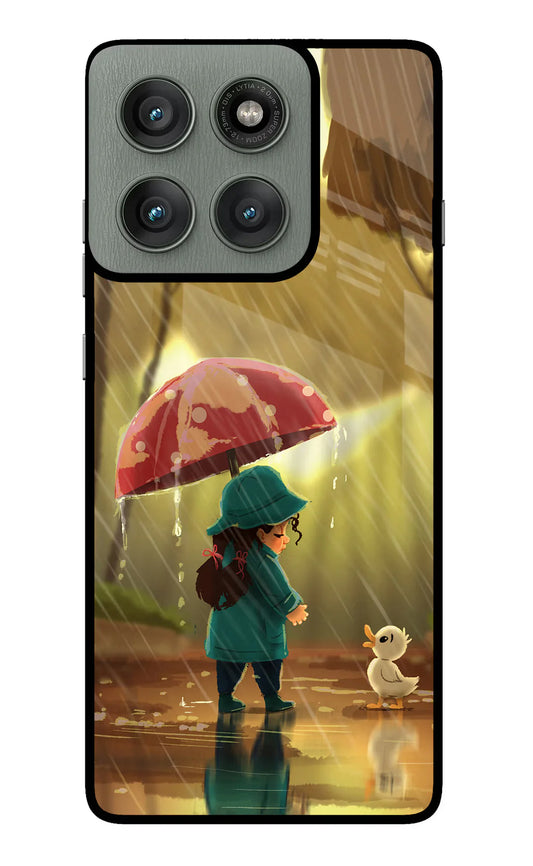 Rainy Day Moto Edge 60 Pro Back cover