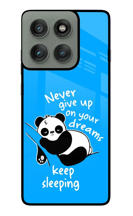 Keep Sleeping Moto Edge 60 Pro Back Cover