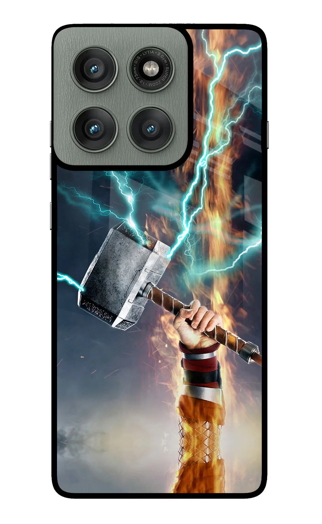 Thor Hammer Mjolnir Moto Edge 60 Pro Back cover