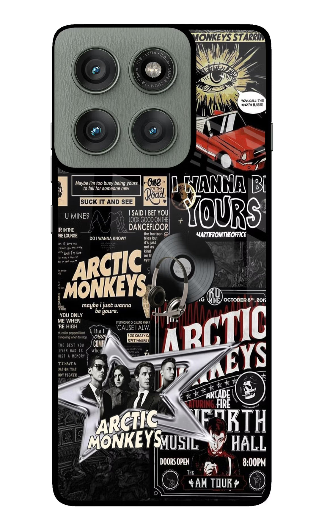 Arctic Monkeys Moto Edge 60 Pro Back cover