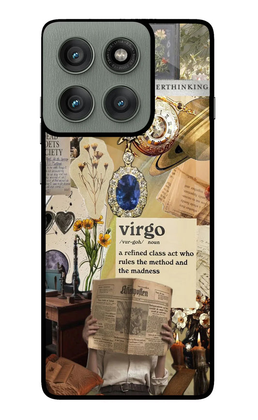 Virgo Zodiac Moto Edge 60 Pro Back cover