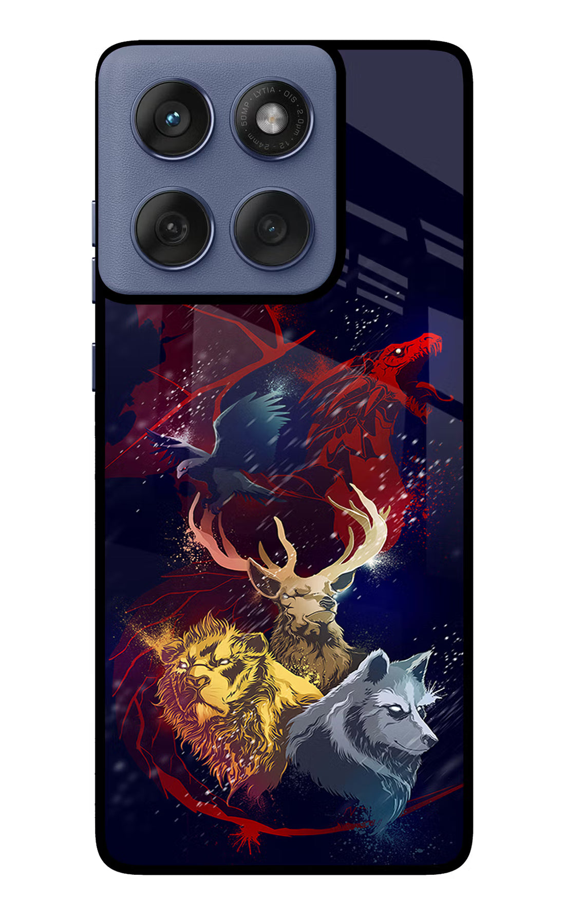 Game Of Thrones Moto Edge 60 Fusion Back cover