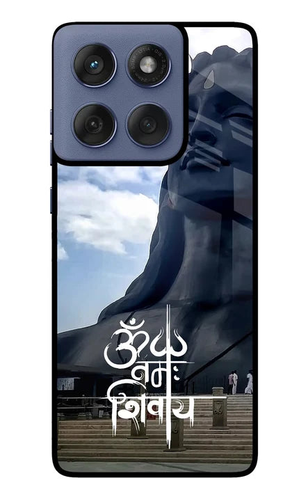 Om Namah Shivay Moto Edge 60 Fusion Back Cover