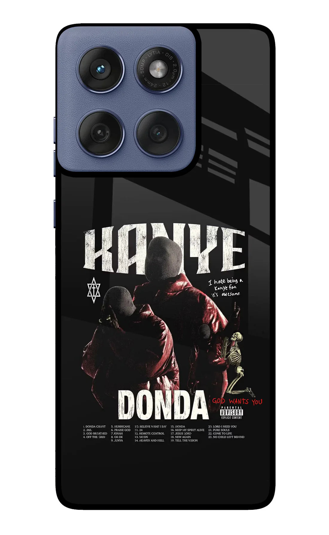 Donda Kanye West Moto Edge 60 Fusion Back cover