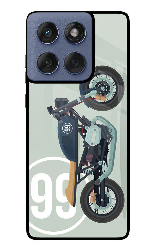 Classic Cafe Racer 99 Moto Edge 60 Fusion Back cover