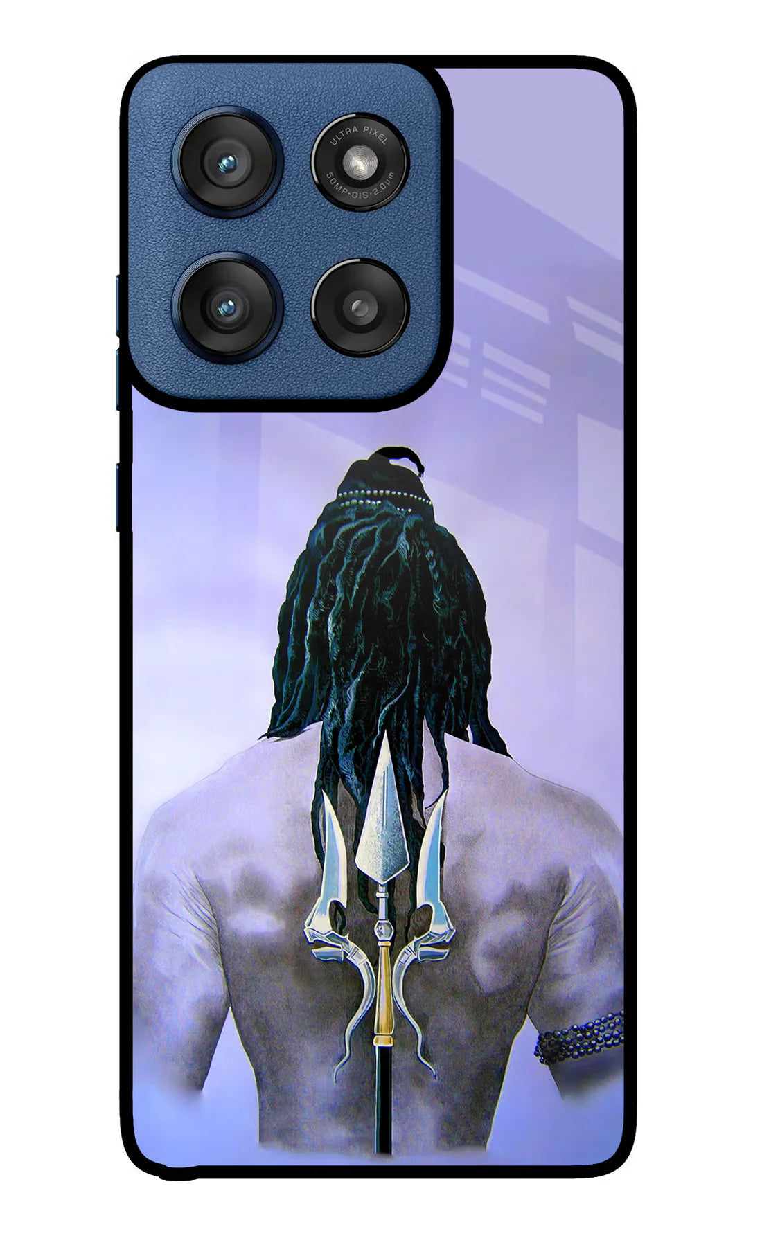 Shiva Moto Edge 60 Stylus Glass Back cover