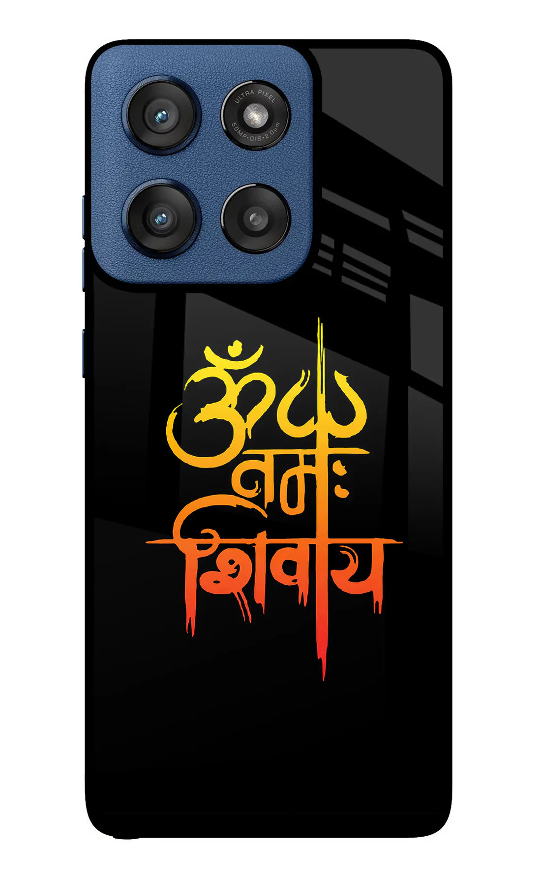 Om Namah Shivay Moto Edge 60 Stylus Back cover