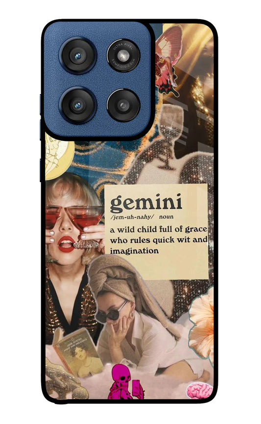 Gemini Zodiac Moto Edge 60 Stylus Back cover