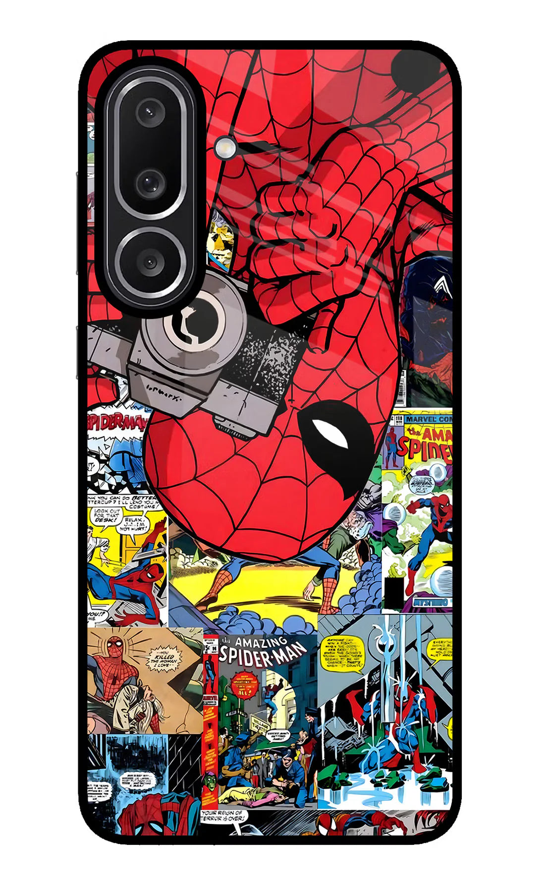 Spider Man Samsung M56 5G Back cover