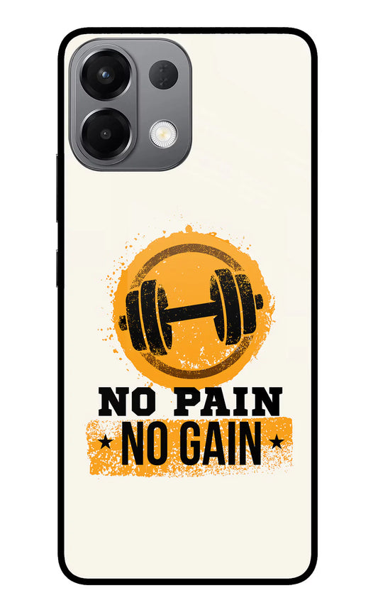 No Pain No Gain Oppo K13 5G Back cover