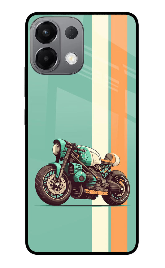 Striped Moto Drift Oppo K13 5GBack cover