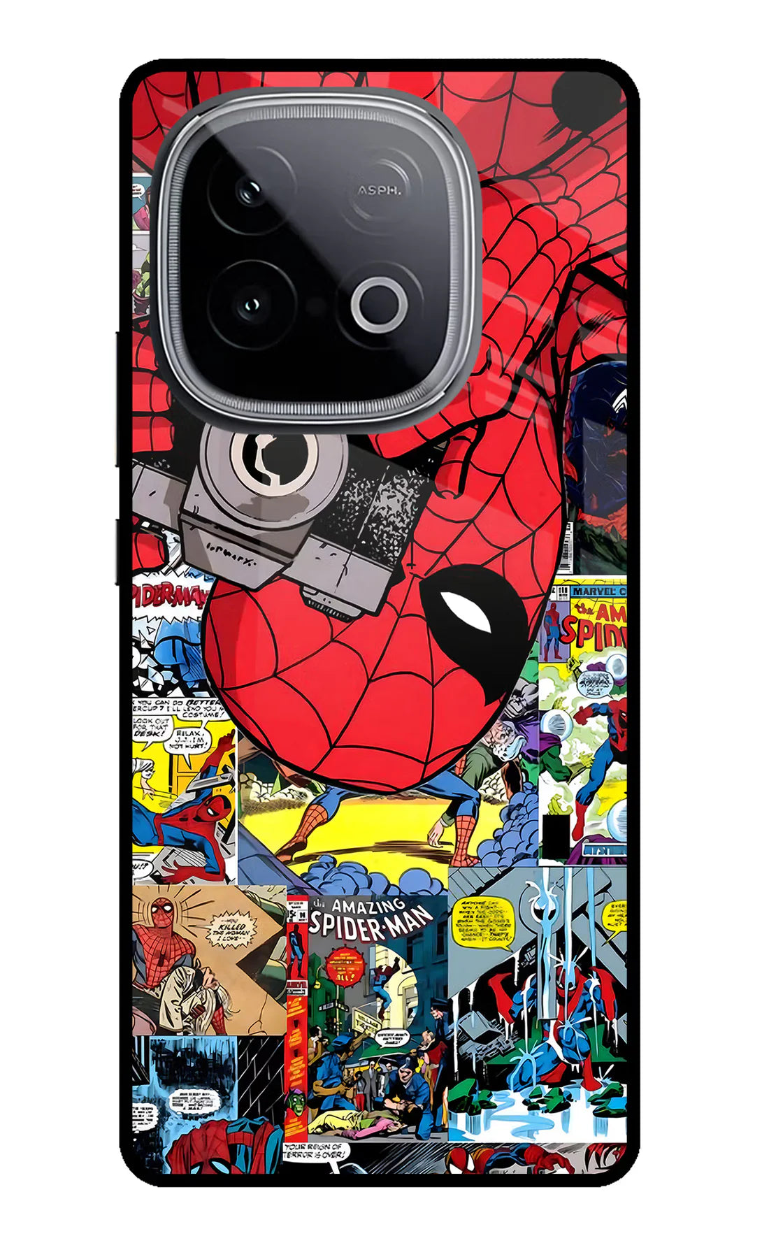 Spider Man iQOO Neo 10  Back cover