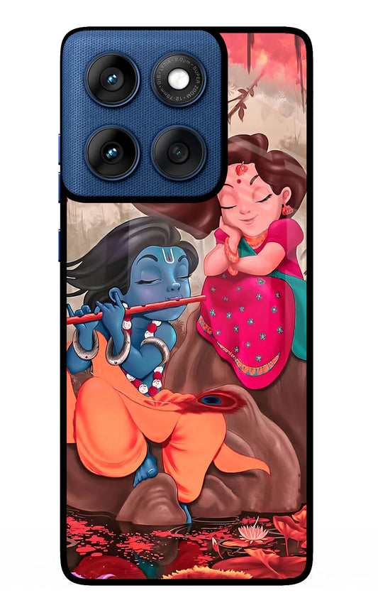 Radhe Krishna Moto Edge 60  Back Cover