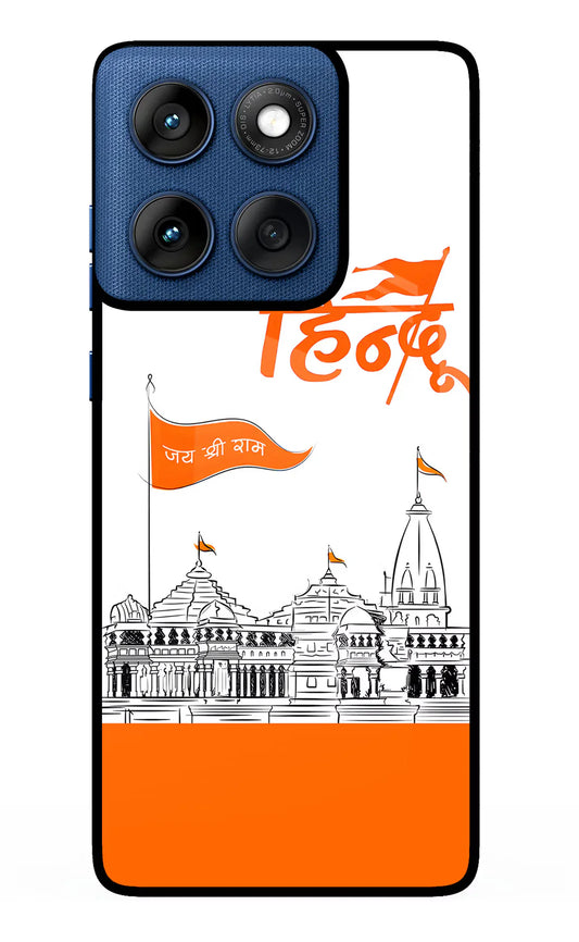 Jai Shree Ram Hindu Moto Edge 60  Back Cover