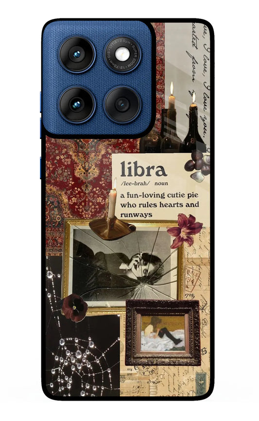 Libra Zodiac Moto Edge 60  Back Cover (