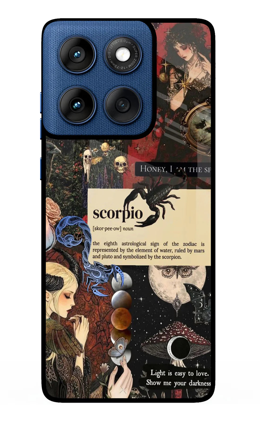 Scorpio Zodiac Moto Edge 60Back Cover