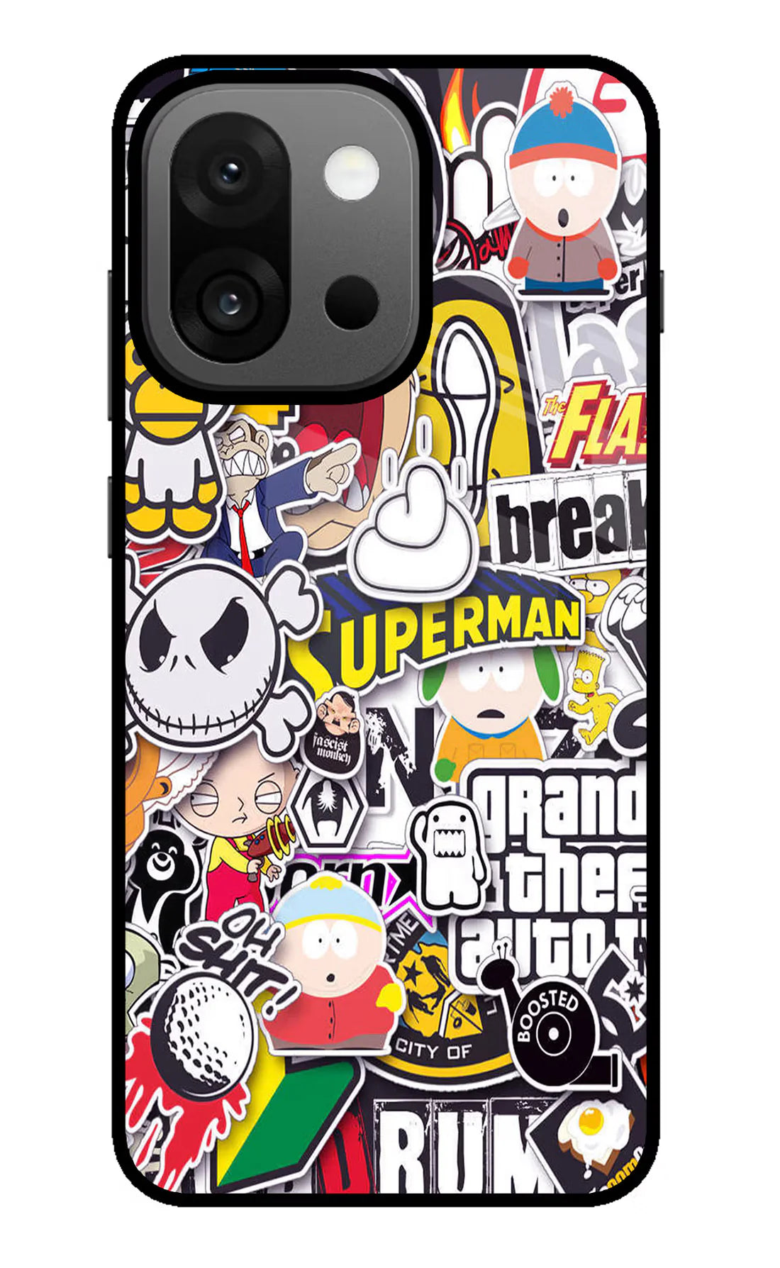 Sticker Bomb OnePlus 13s Back cover